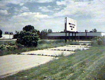 Woodland Drive-In Theatre - Drive And Marquee Then - Photo From Rg (newer photo)